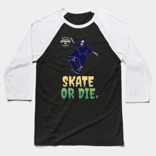 Skate or Die Venice Beach Professional Skateboarding Tournament Baseball T-Shirt